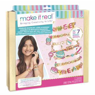 Kit per Braccialetti Fai da Te Dolci Dolcetti