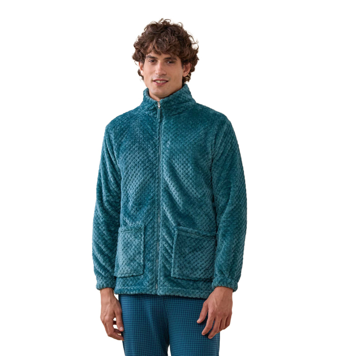 Giacca uomo invernale in coral articolo unito. Noidinotte