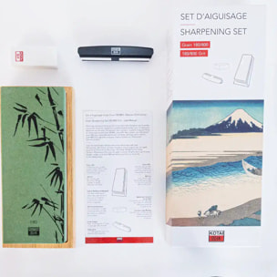 Juego Completo de 3 Cuchillos "Bunka Damascus" Deluxe