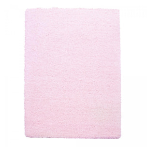 Tapis poils longs shaggy tissé motif uni ZASIVE