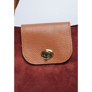 Tote Anna Luchini Bordeaux