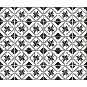 Stickers muraux - Sticker Mural Carrelage adhésif Cuisine Salle de Bain - 30 STICKERS CARRELAGES AZULEJOS LUCIDA