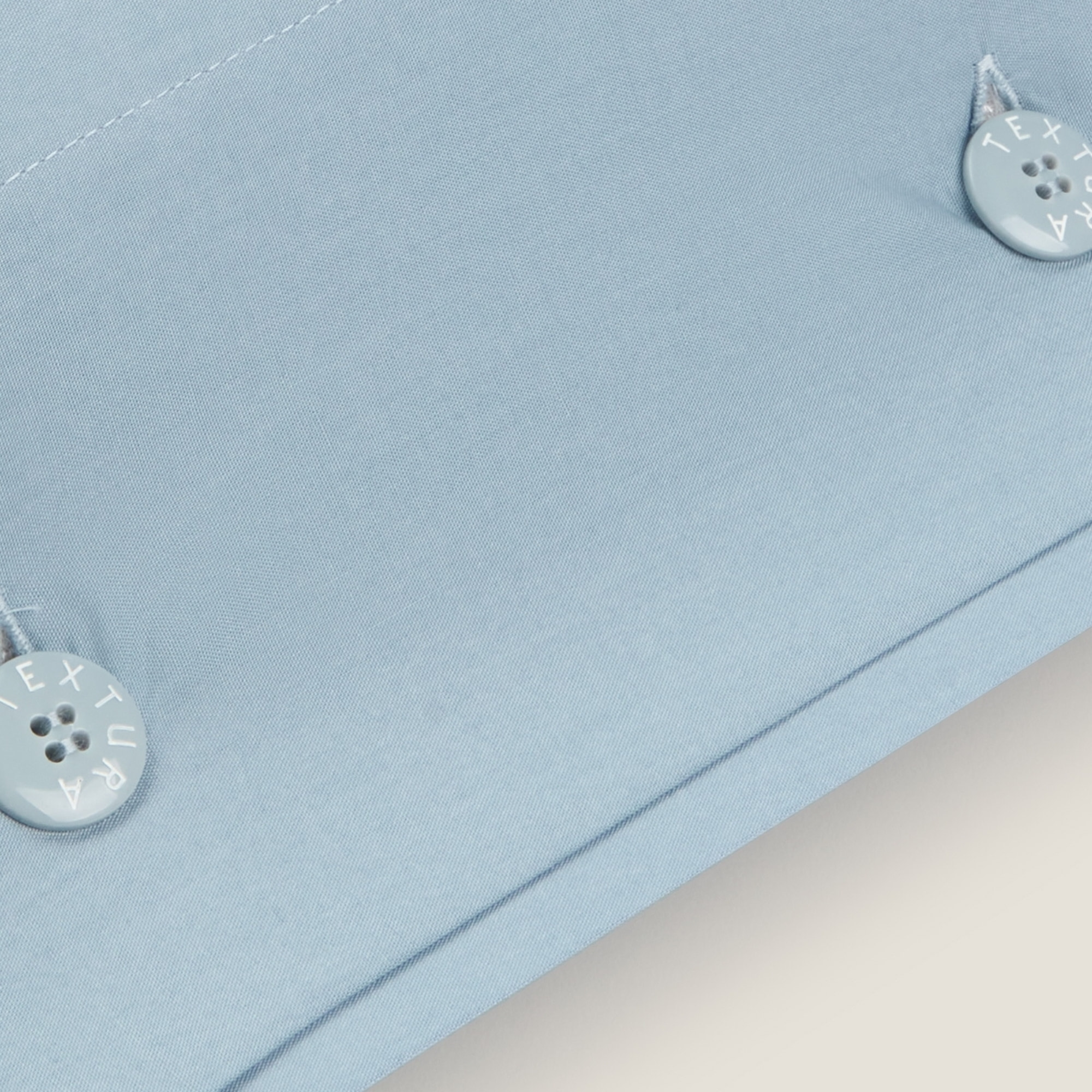 Funda de almohada algodón percal Best color azul 100% Algodón percal