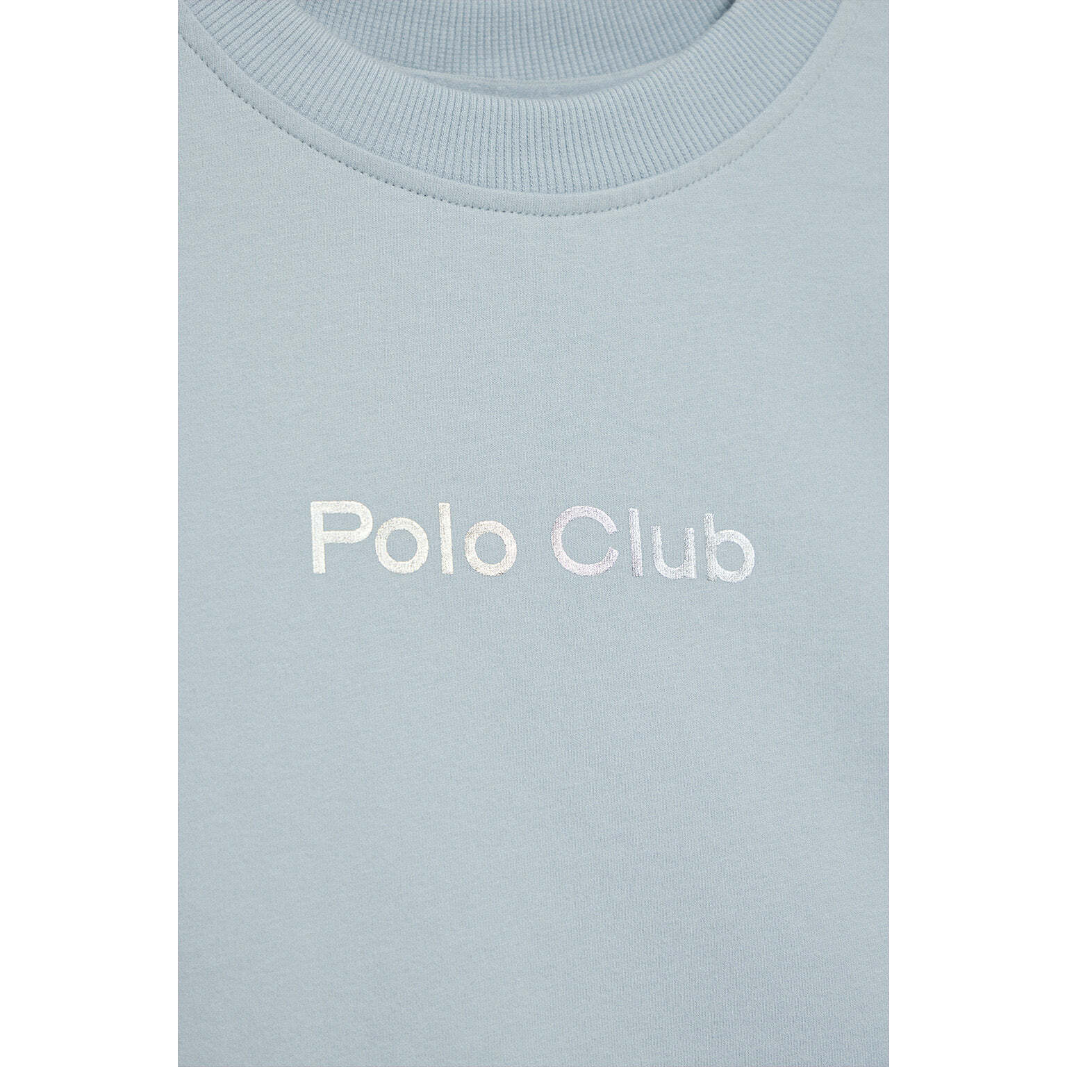 Camiseta Diamond azul claro con print foil Polo Club
