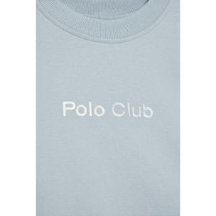 Camiseta Diamond azul claro con print foil Polo Club