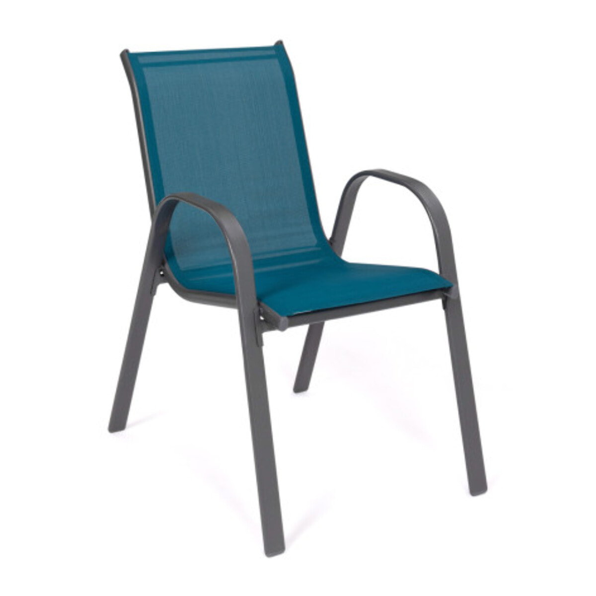 Chaises de jardin - Mix color - gris anthracite, gris clair, bleu, noir