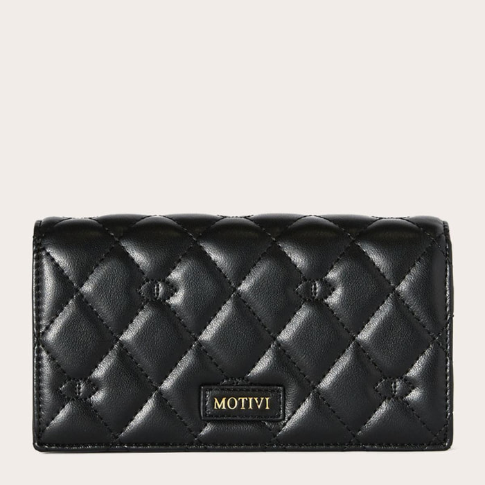 Motivi - Wallet Daily acolchada - Negro