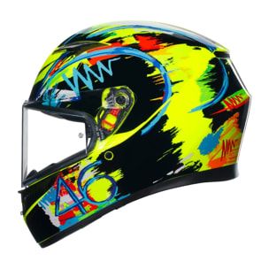 CASCO AGV K3 AGV E2206  ROSSI WINTER TEST 2019