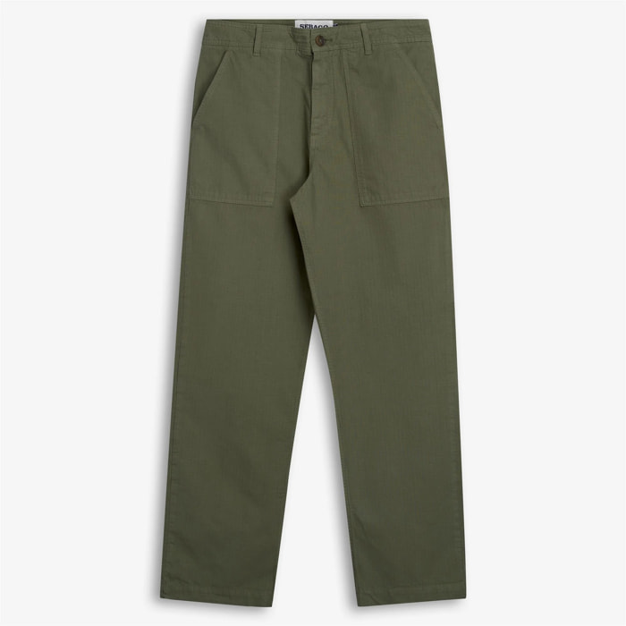 Sebago - Pantaloni Uomo Verde - Milton