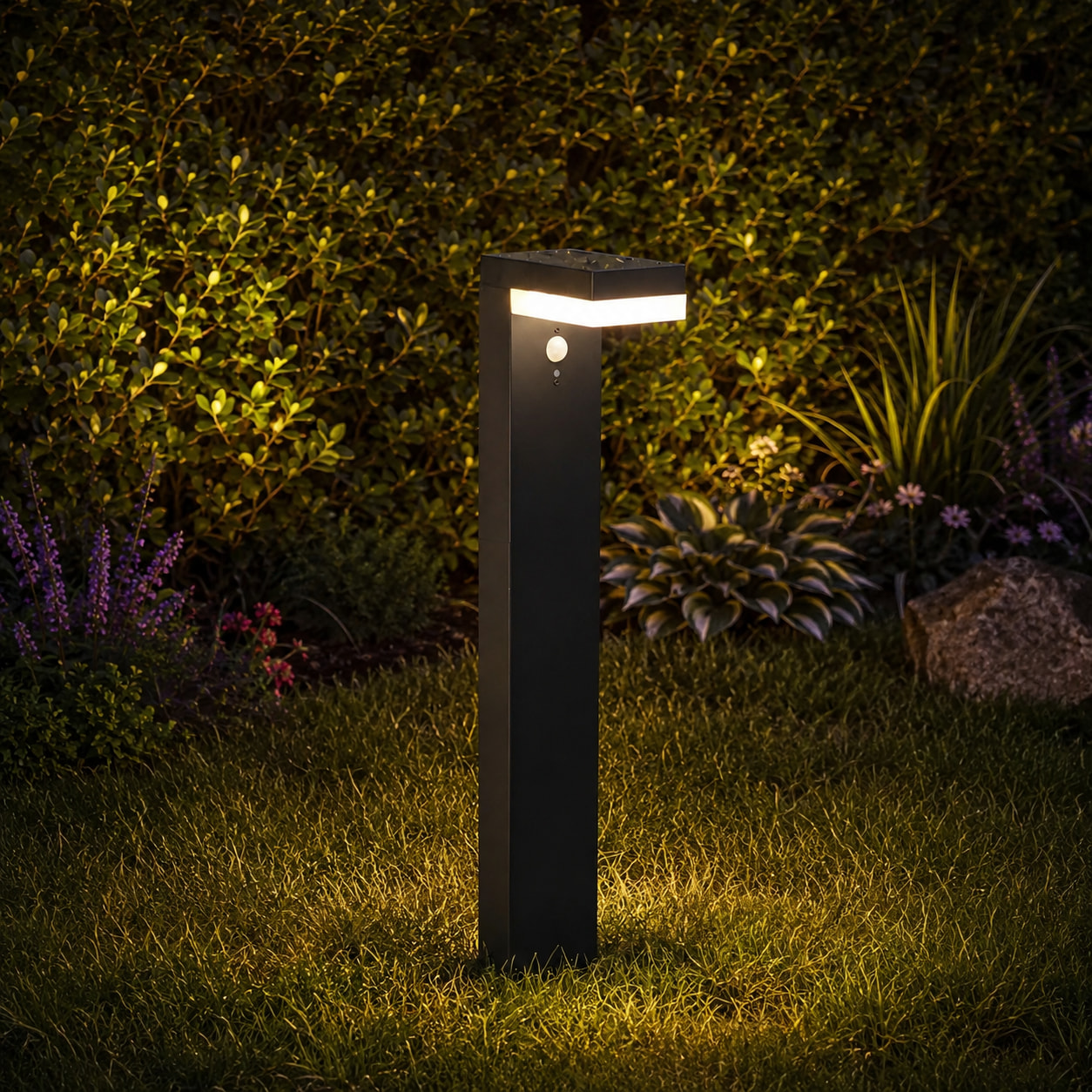 Potelet solaire CENOVA TALL H50CM 600LM