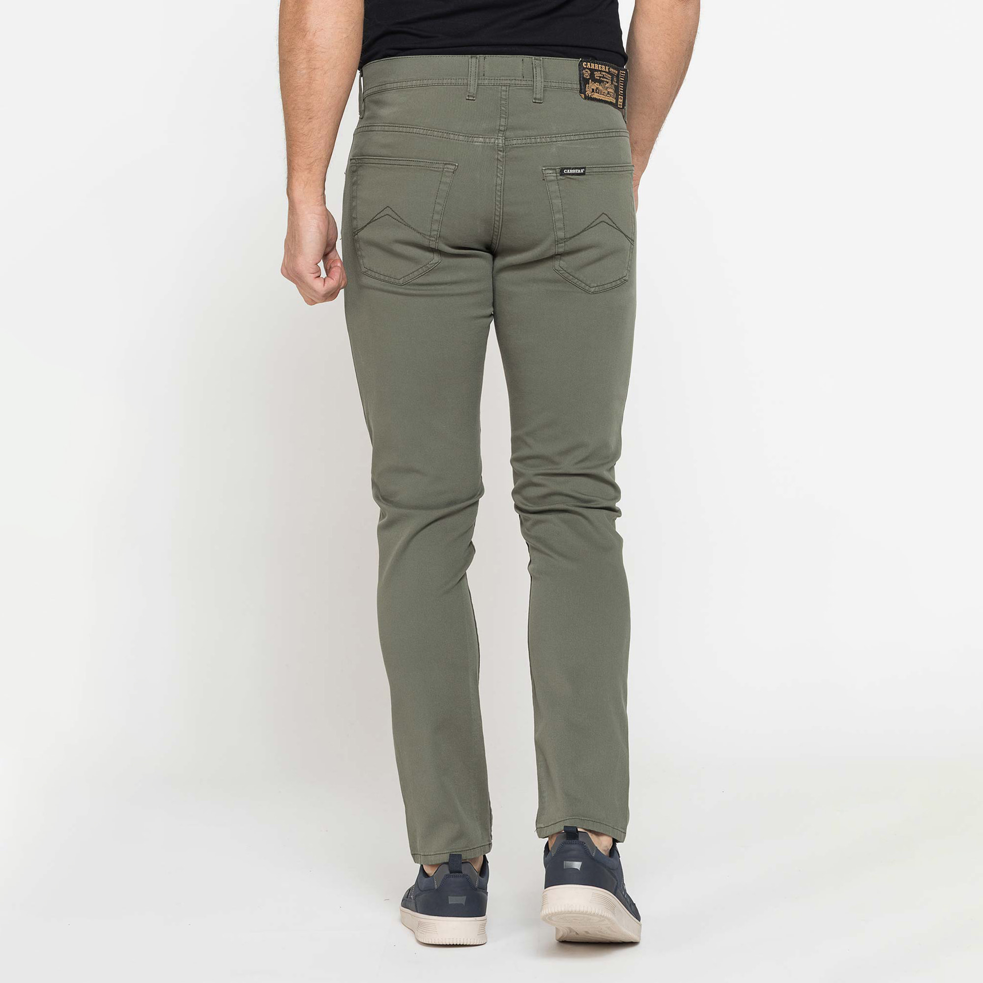 PANTALONE 5 TASCHE MOD. 717 IN GABARDINA ELASTICIZZATA