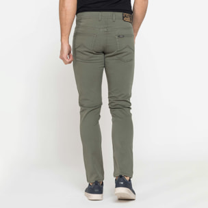 PANTALONE 5 TASCHE MOD. 717 IN GABARDINA ELASTICIZZATA