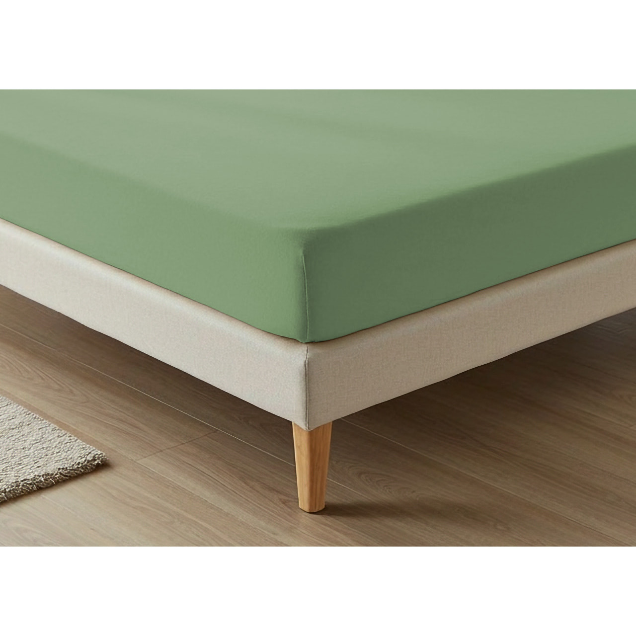 Lenzuolo Sotto Con Angoli No Stiro Tinta Unita Francesca Salvia