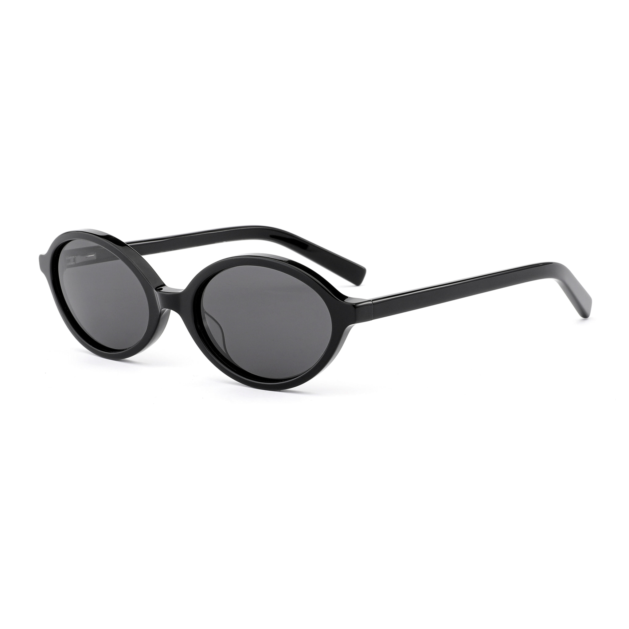 Gafas de sol OCEAN GRANDE PLACE - Negro brillante / Ahumada