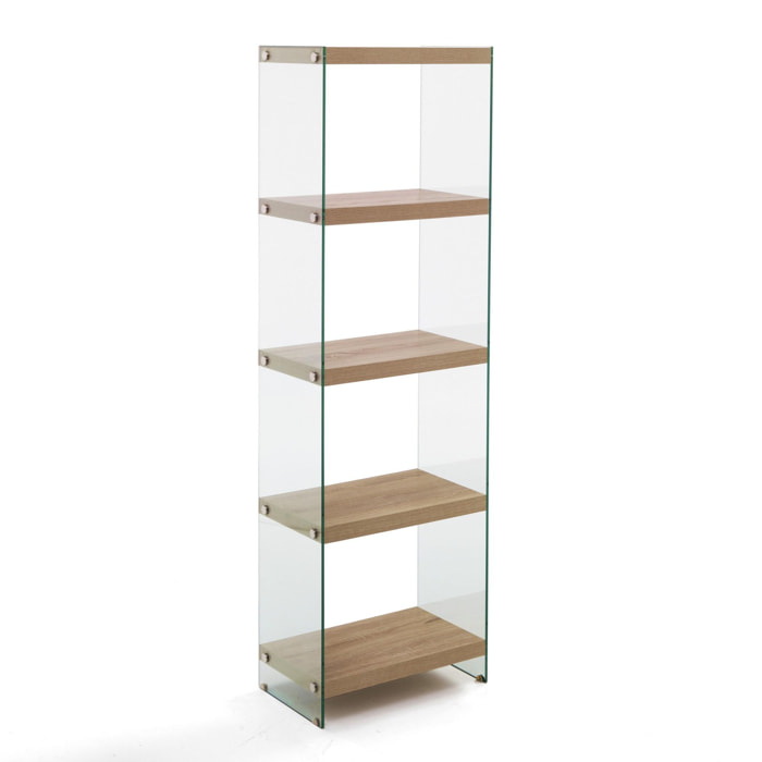 TOMASUCCI libreria 5 ripiani NANCY 45 Multicolore