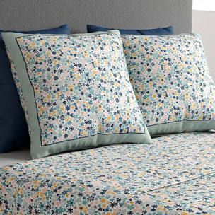 Parure De Drap 4pcs avec Drap housse Bonnet:25cm 100%coton 57fils Mani