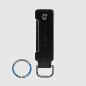 Piquadro Portachiavi casa in pelle