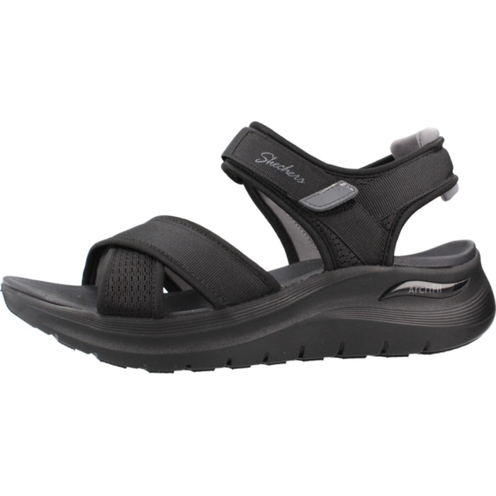 Sandalias Mujer 164078s Negro