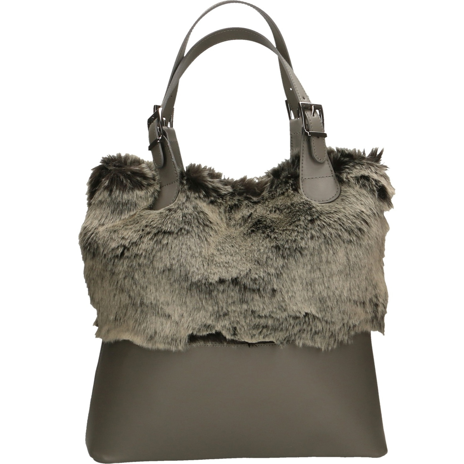 Borsa a mano da donna Solara Prime - Vera pelle - 36.0 x 32.0 x 14.0 cm