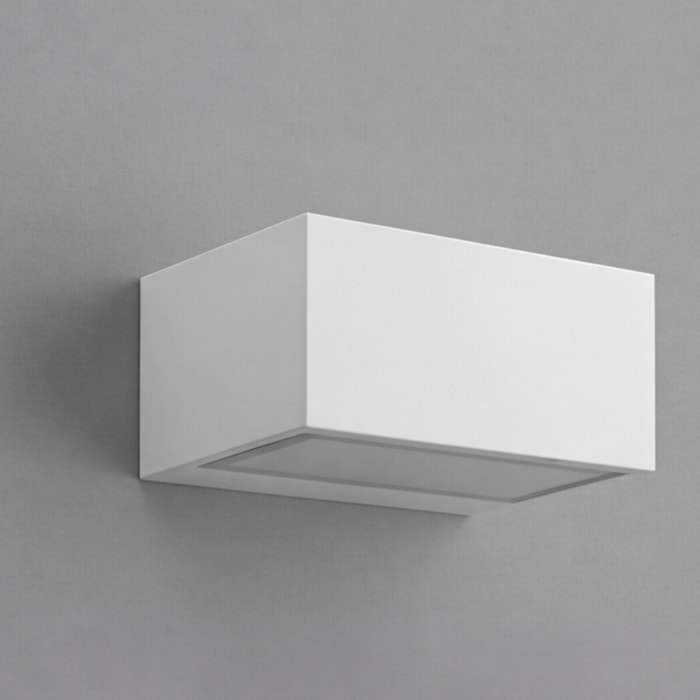 LEDS C4 Aplique Ip44 Nemesis Aluminium 70*170Mm R7S 100W Blanco 1498Lm