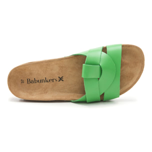 Sandalia BABUNKERS VERDE
