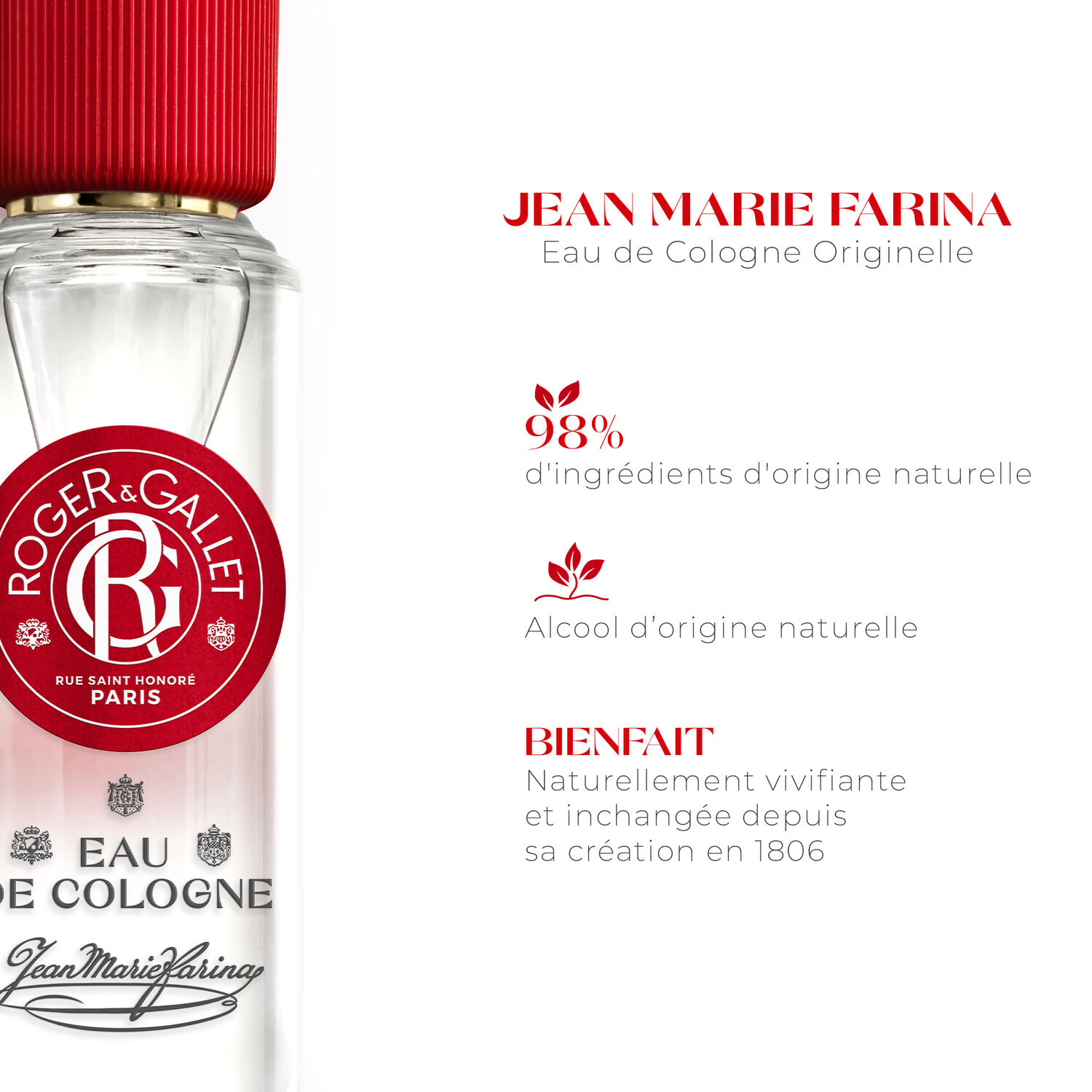 Jean-Marie Farina - Eau de Cologne 30 ml