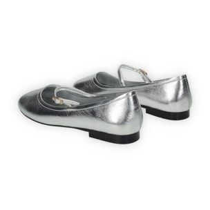 Ballerine Donna Tata Italia Argentato