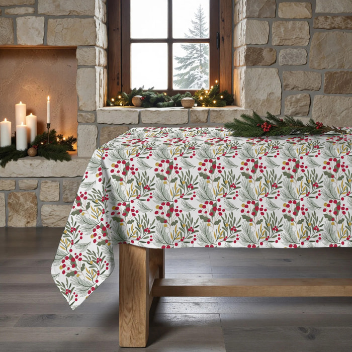 Nappe en résine Anti-tâches Merry Christmas 58