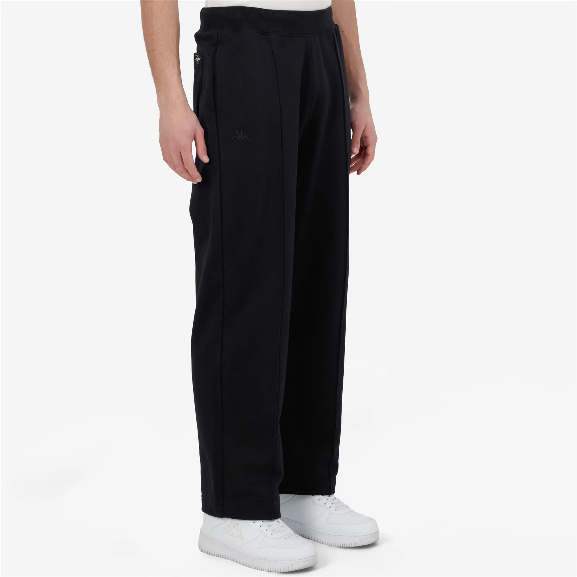 Kappa - Pantaloni Uomo Nero - Authentic Omes