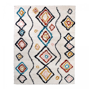 Tapis berbère tissé motifs ethno-chic TEPU
