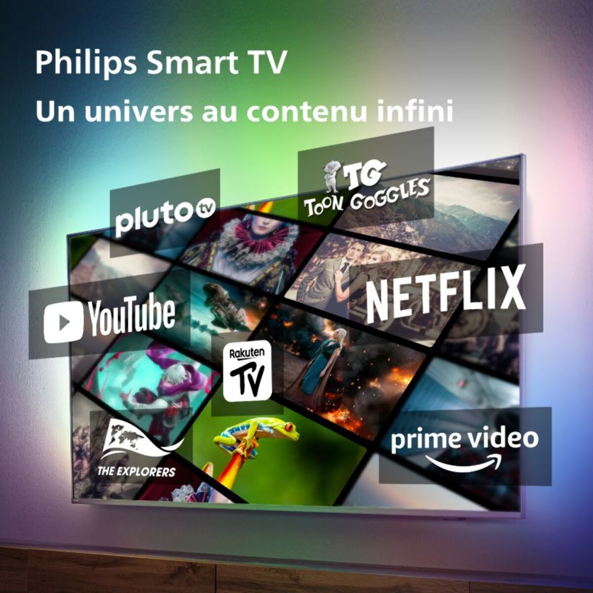 TV LED PHILIPS 32PFS6908 Ambilight