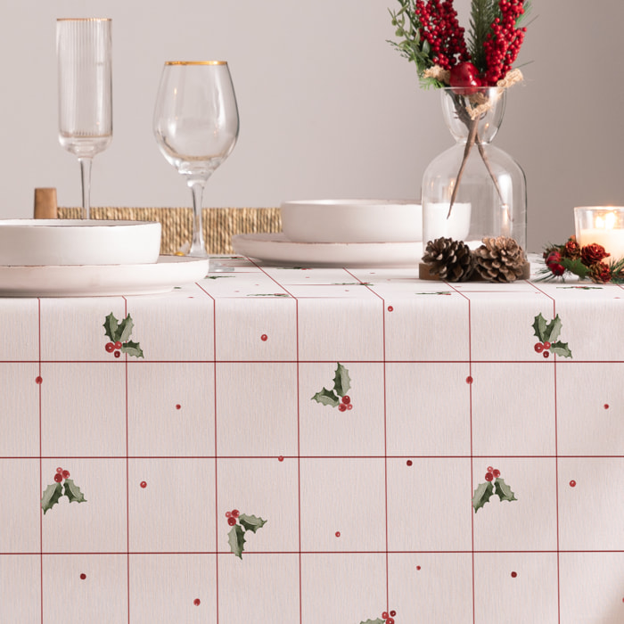 Mantel antimanchas CRISTALIN WHITE