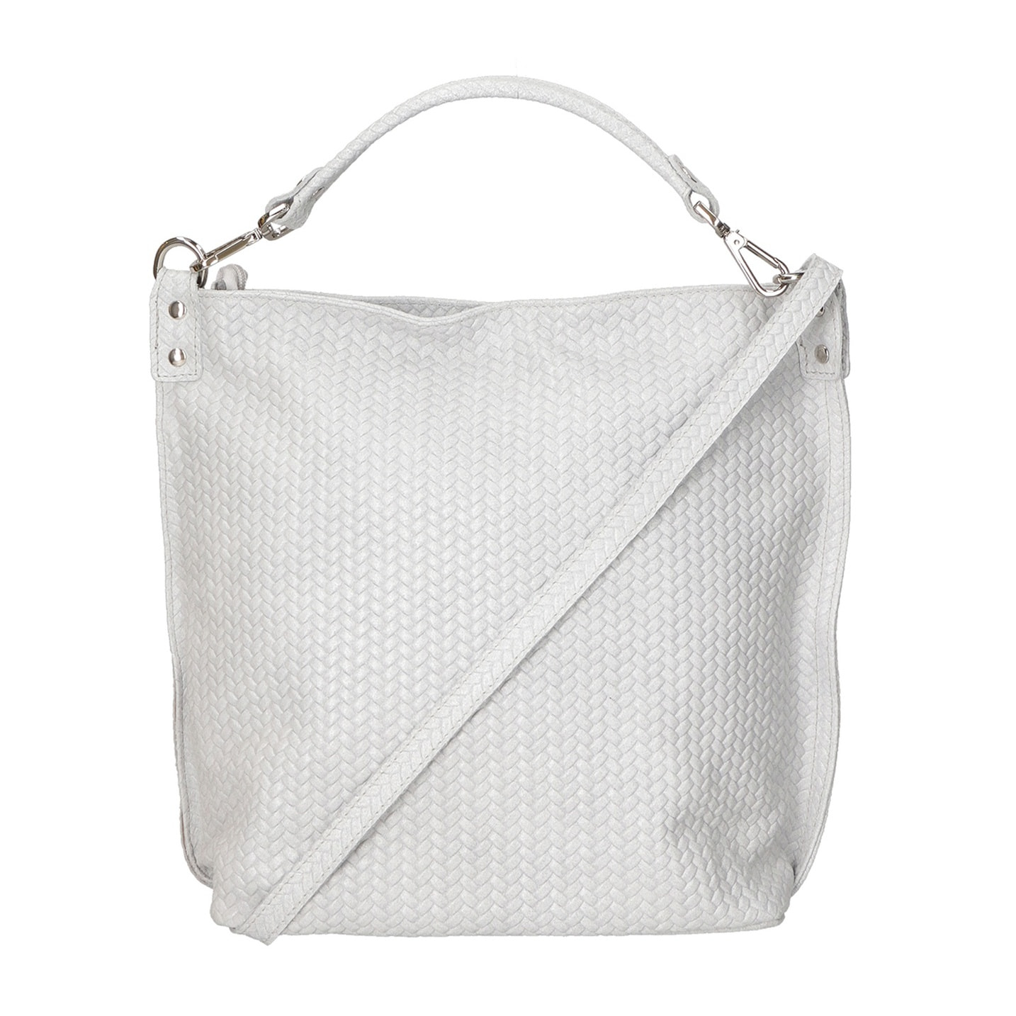 Borsa a spalla da donna - Modello Elga - Vera pelle - 45.0 x 35.0 x 15.0 cm
