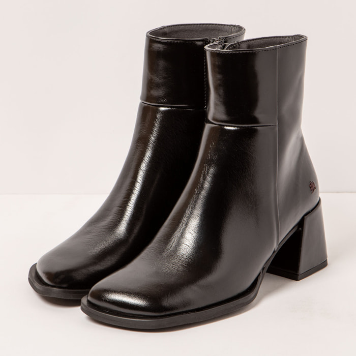Botines 1706 NAPPA SHINNY BLACK/ VERONA color Black