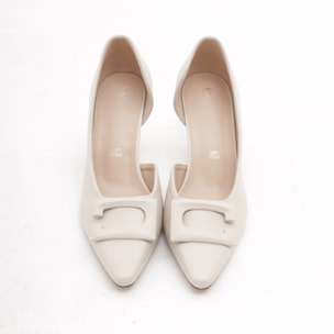 DECOLLETE' ASIMMETRICHE PANNA