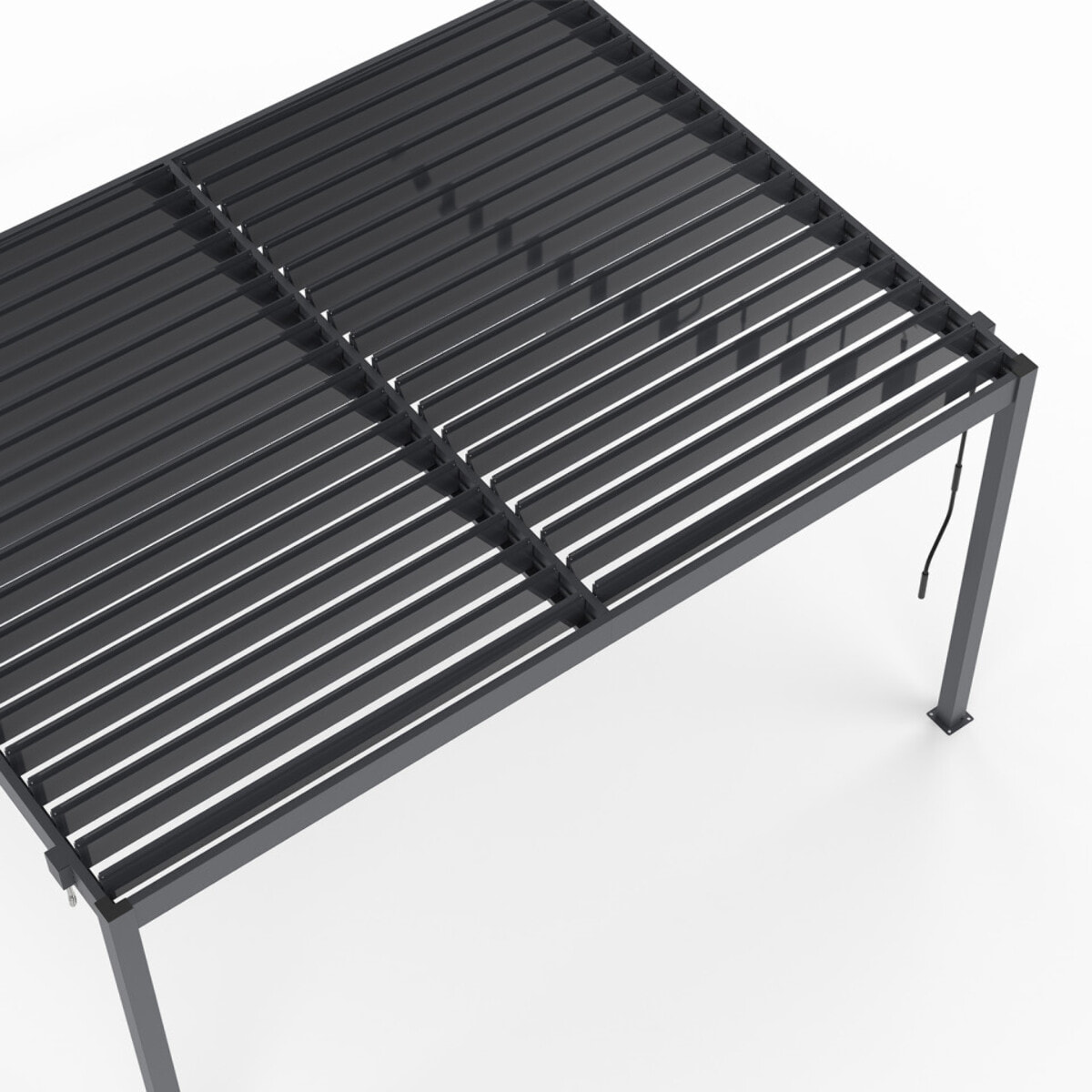 Pergola bioclimatique 3x4m lames orientables