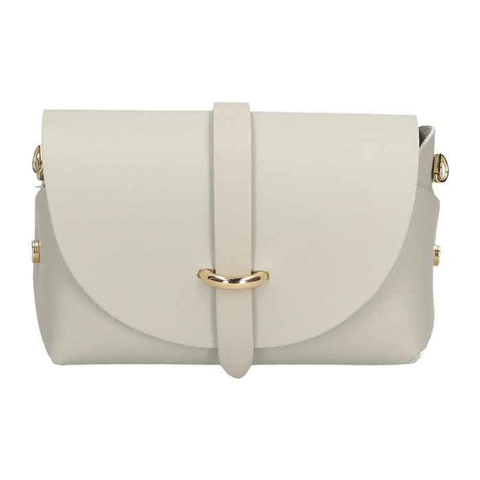 Chicca Borse Borsetta Clutch Grigio