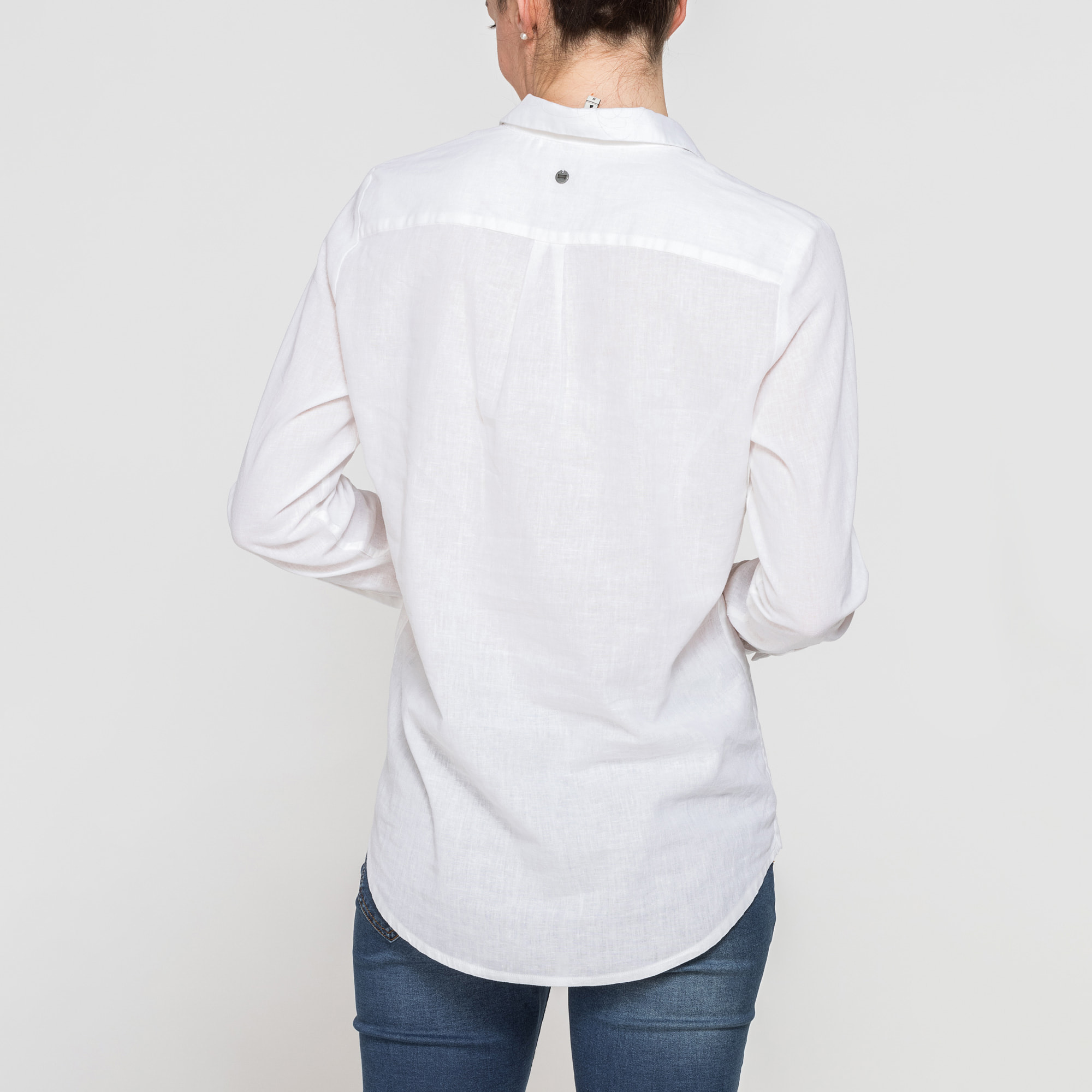 CAMICIA MODELLO SERAFINO IN TESSUTO LINO COTONE