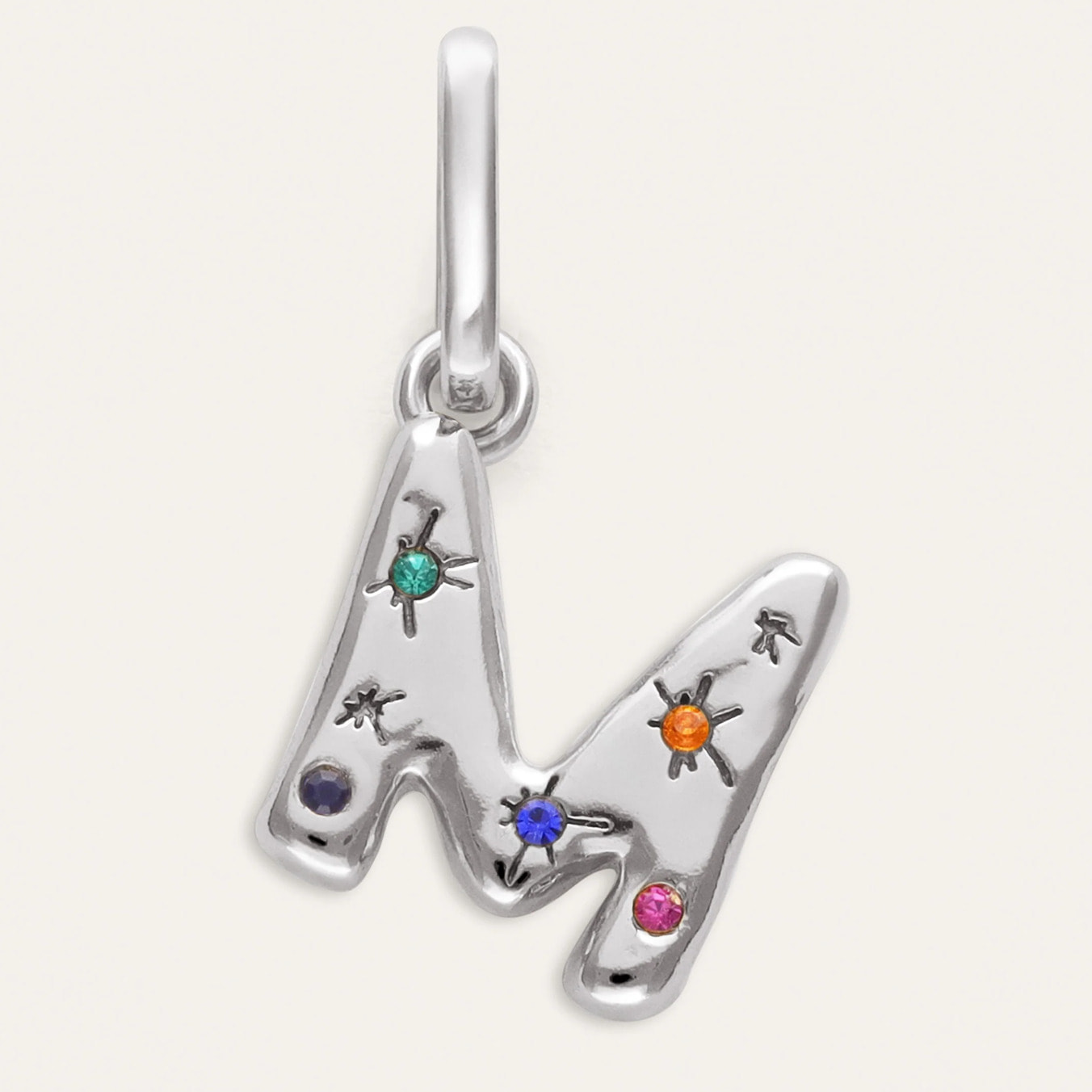 Charm Personalizado Inicial Organic Colors