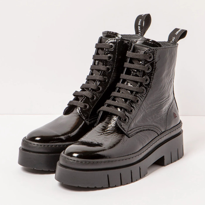 Botines 1953 PATENT FLASH BLACK/AMBERES color Black