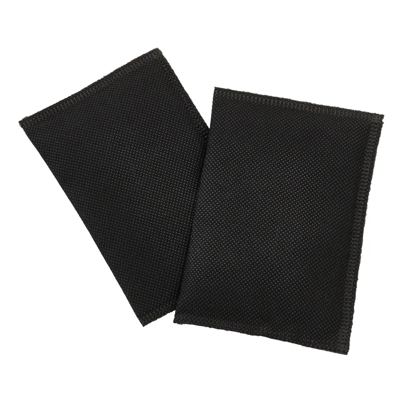Lot de 2 filtres à charbon actif 8x12cm noir
