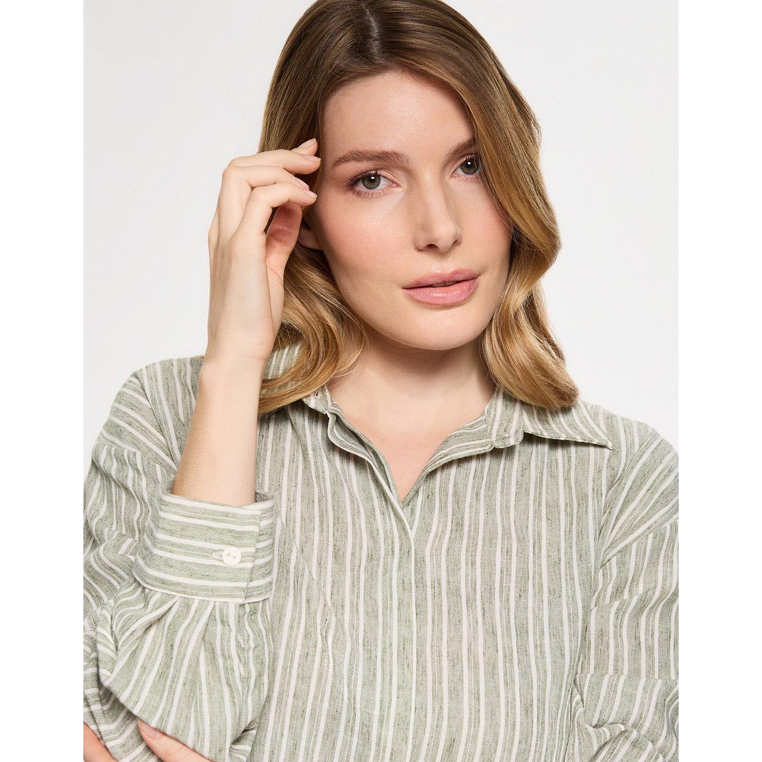 Blusa Manga Larga Verde - Bitania