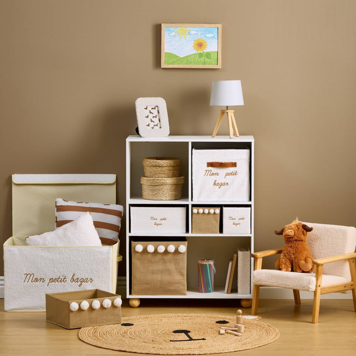 Meuble de rangement Mix'N Modul 5 cases rectangulaire 68x91cm blanc