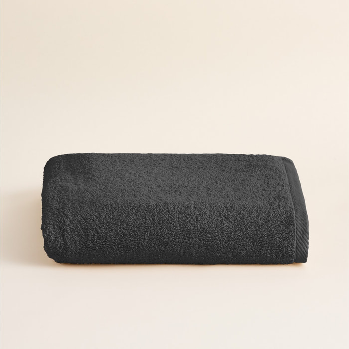 Serviette Éponge 100% Coton Peigné - 600 g/m2 ANTHRACITE