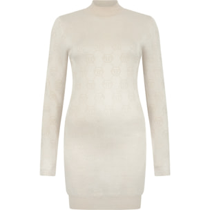PHILIPP PLEIN Vestido de día de punto MONOGRAM