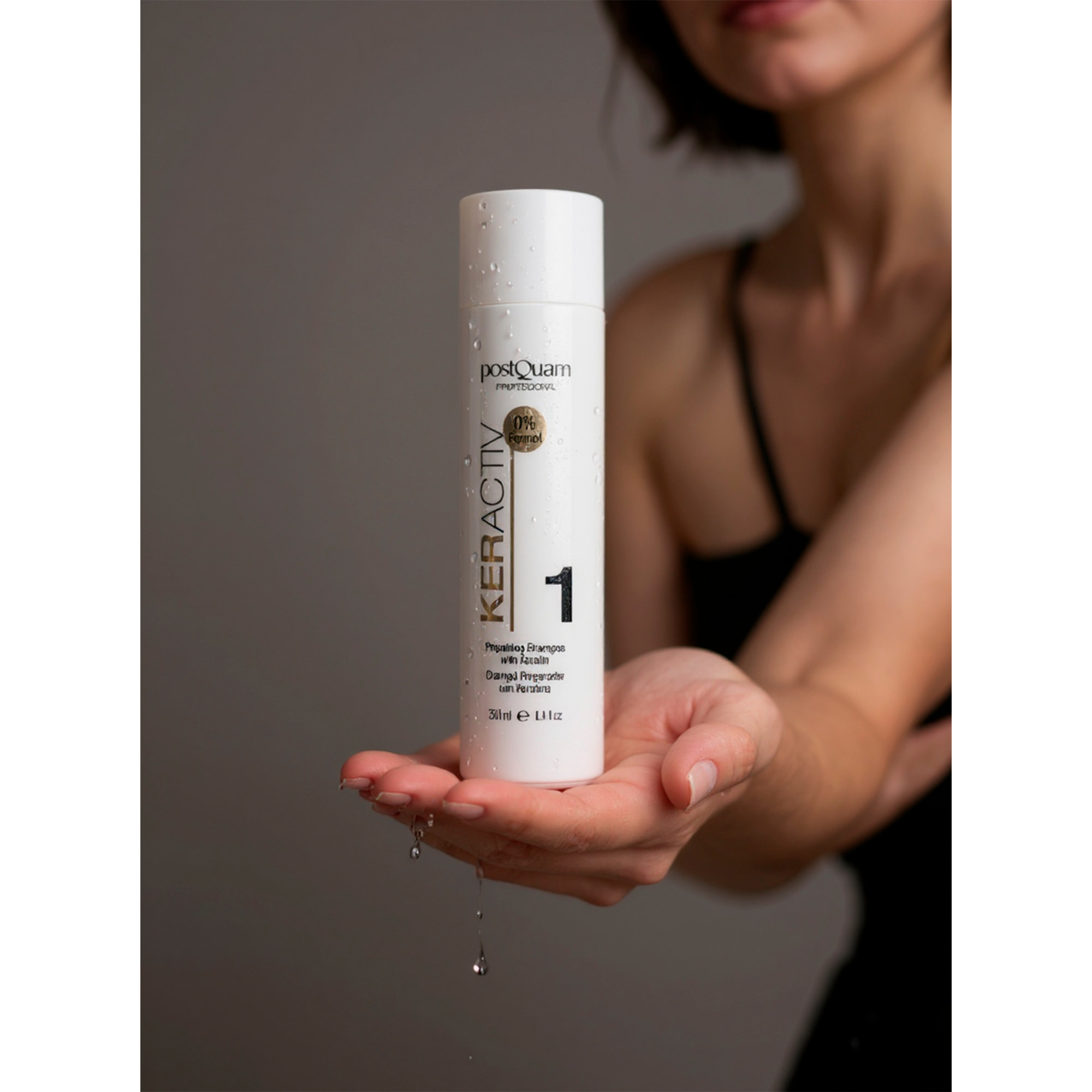 Champú Preparador Keratina Keractiv 1 - Cabello Difícil De Alisar - 250 ml