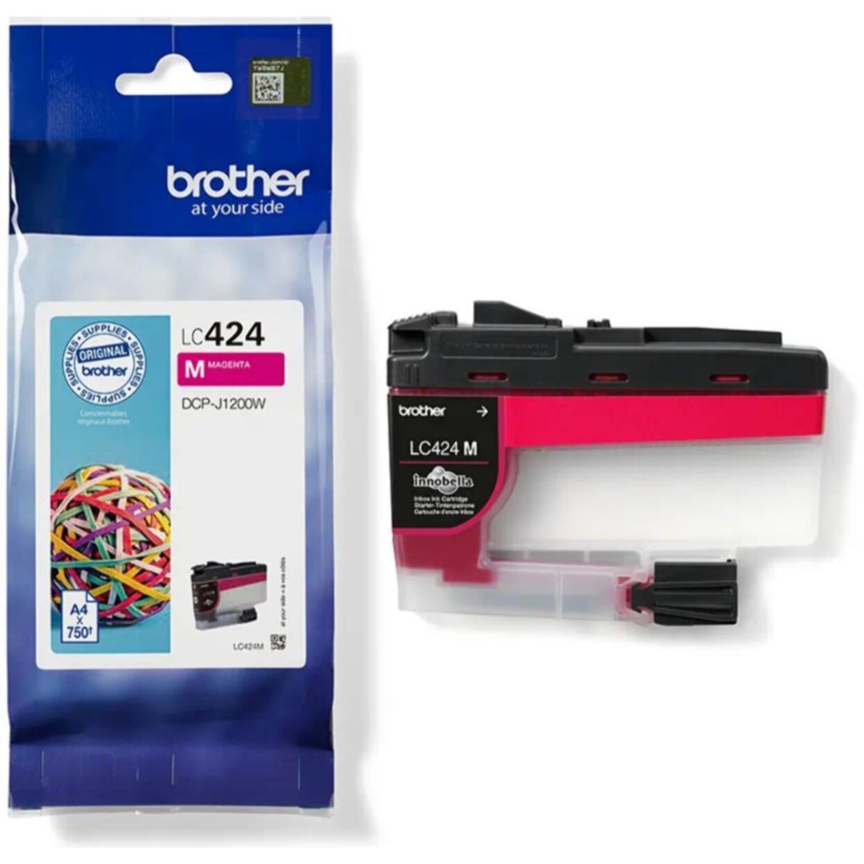 Cartouche d'encre BROTHER Magenta LC424