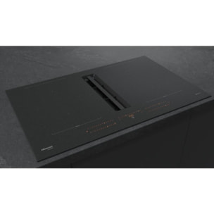 Plaque induction aspirante HISENSE HEH8443BSRWF InfiniteMattGlass