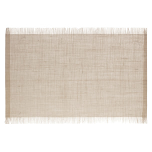 Set de table rectangulaire - Beige