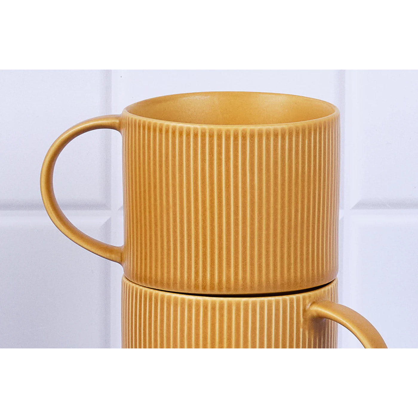 Mug SCANDI 50cl - 4 pièces - Ocre